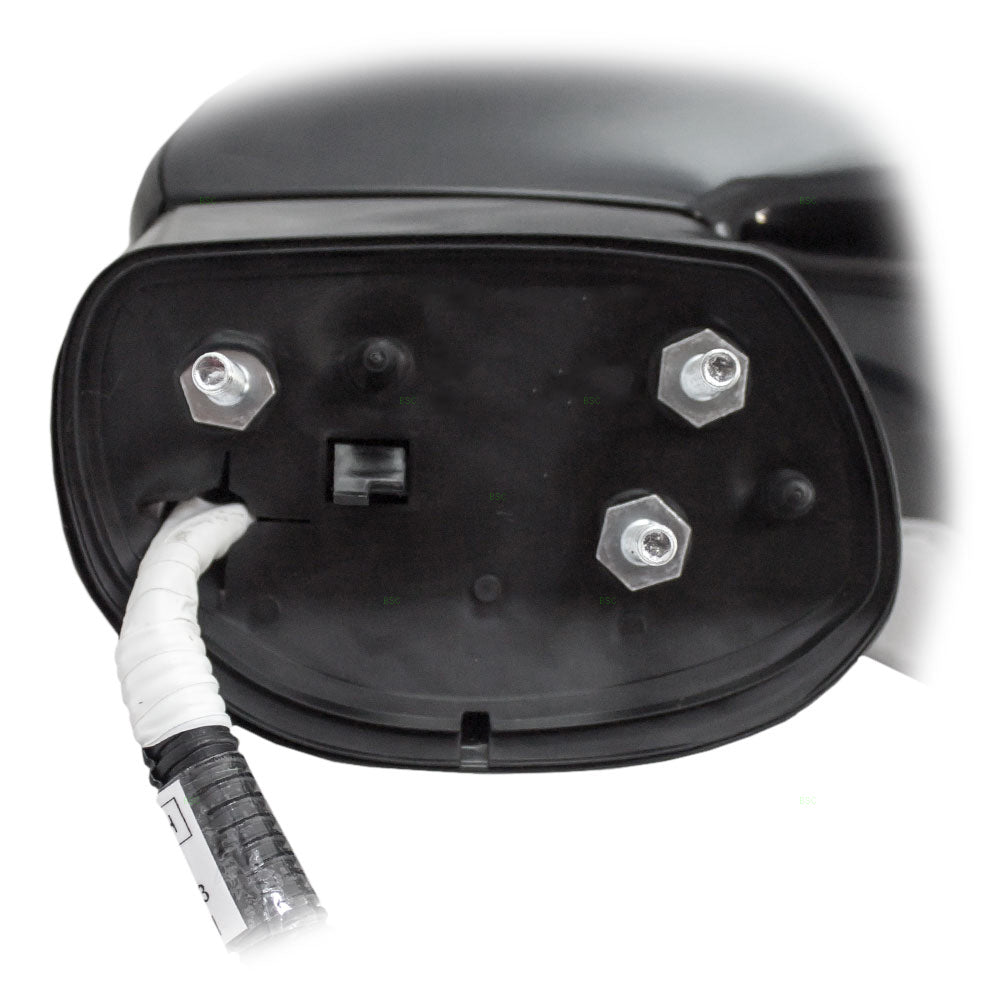 Brock Replacement Passengers Power Side View Mirror Heated Signal Puddle Lamp Memory Compatible with 10-12 ES350 87910-33881-C0