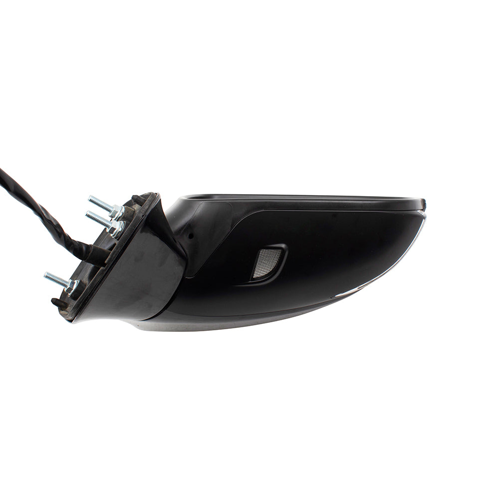 Brock Replacement Passengers Power Side View Mirror Heated Signal Memory Puddle Lamp Compatible with 2013-2018 ES350 ES300h 8791033A91C0