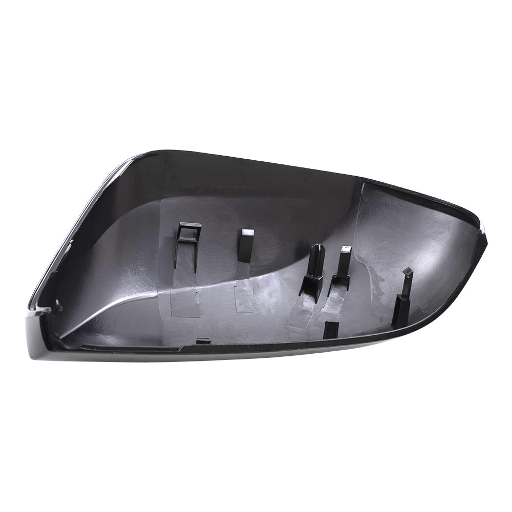 Brock Replacement Passenger Side Mirror Cover Ready-to-Paint Black Compatible with 2016-2019 Prius 2017-2020 Prius Prime