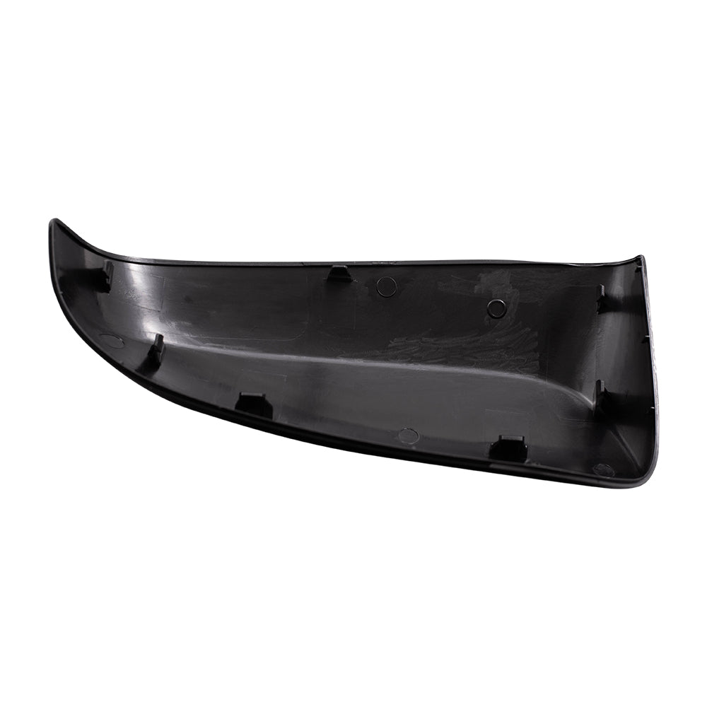 Brock Aftermarket Replacement Passenger Right Mirror Cover Paint to Match Black without Signal Compatible with 2014-2019 Toyota Corolla
