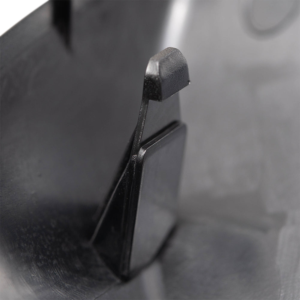 Brock Aftermarket Replacement Part Driver & Passenger Side Mirror Covers Set Paint to Match Black with Signal Compatible with 2014-2019 Toyota Corolla