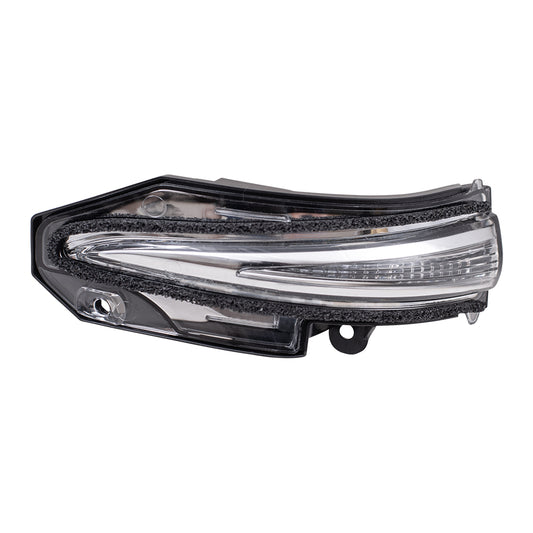 Brock Aftermarket Replacement Driver Left Mirror Turn Signal Light Compatible with 2014-2019 Toyota Highlander