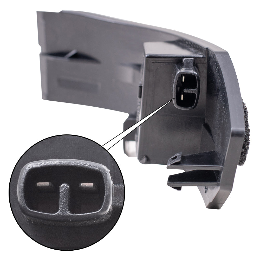 Brock Aftermarket Replacement Driver Left Mirror Turn Signal Light Compatible with 2014-2019 Toyota Highlander