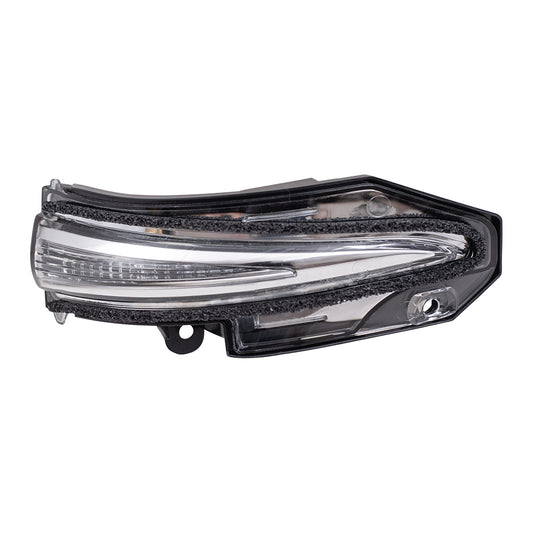 Brock Aftermarket Replacement Passenger Right Mirror Turn Signal Light Compatible with 2014-2019 Toyota Highlander