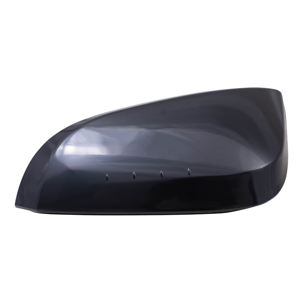 Brock Aftermarket Replacement Driver Left Mirror Cover Paint To Match Black Compatible with 2014-2019 Toyota Highlander