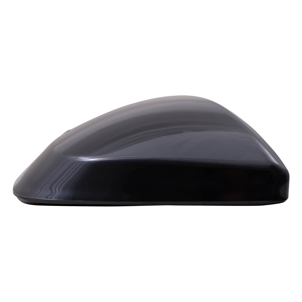 Brock Aftermarket Replacement Driver Left Mirror Cover Paint To Match Black Compatible with 2014-2019 Toyota Highlander