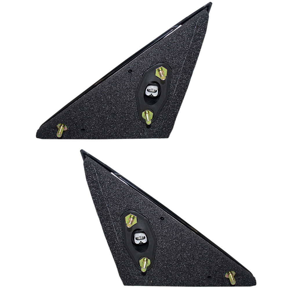 Brock Replacement Pair Set Power Side View Mirrors Non-Heated Compatible with 97-01 Camry Japan 87940-33150-C0 87910-33150-C0