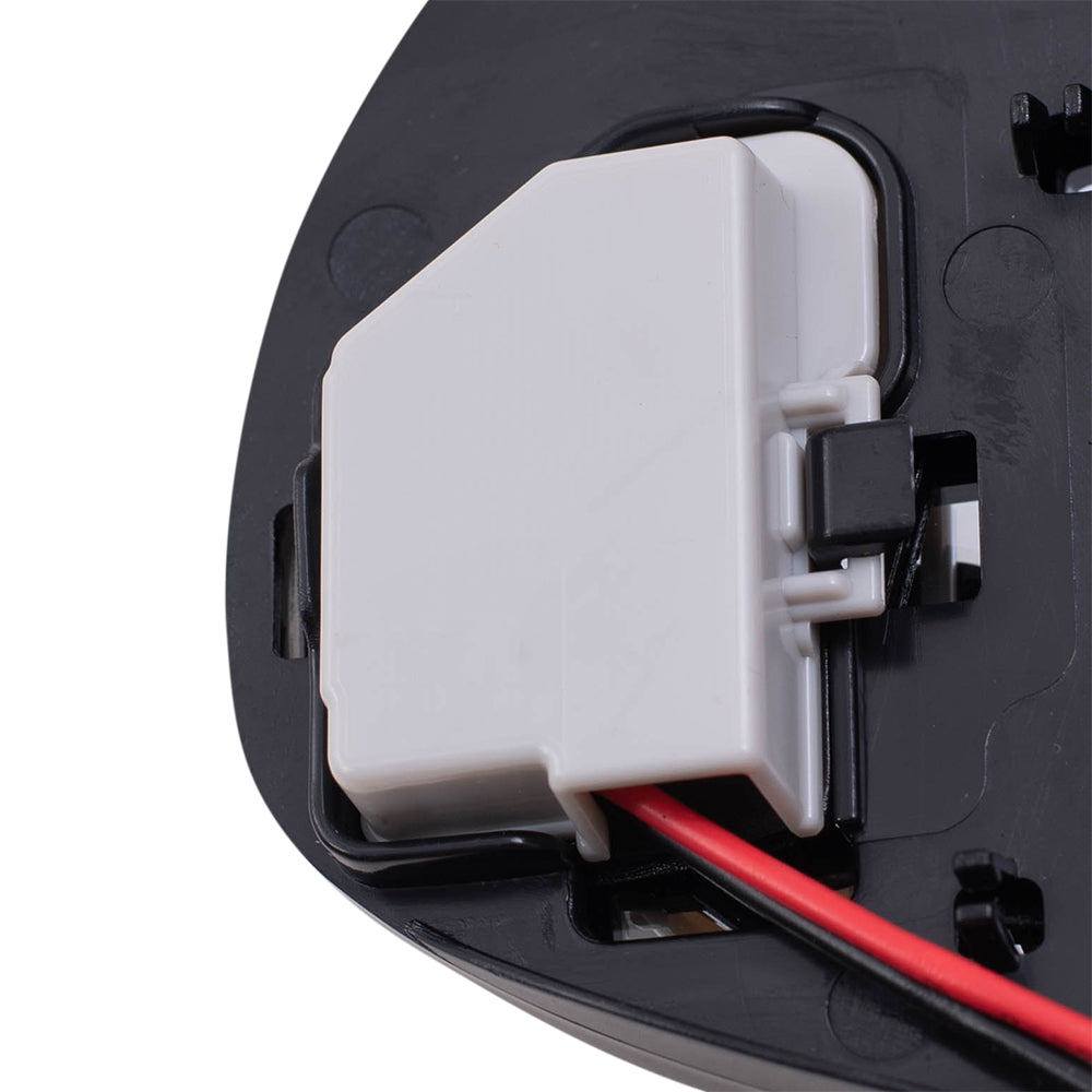 Brock Replacement Driver and Passenger Side Mirror Glass and Base with Heat and Blind Spot Detection Set Compatible with 2012-2014 Camry & 2012 Camry Hybrid