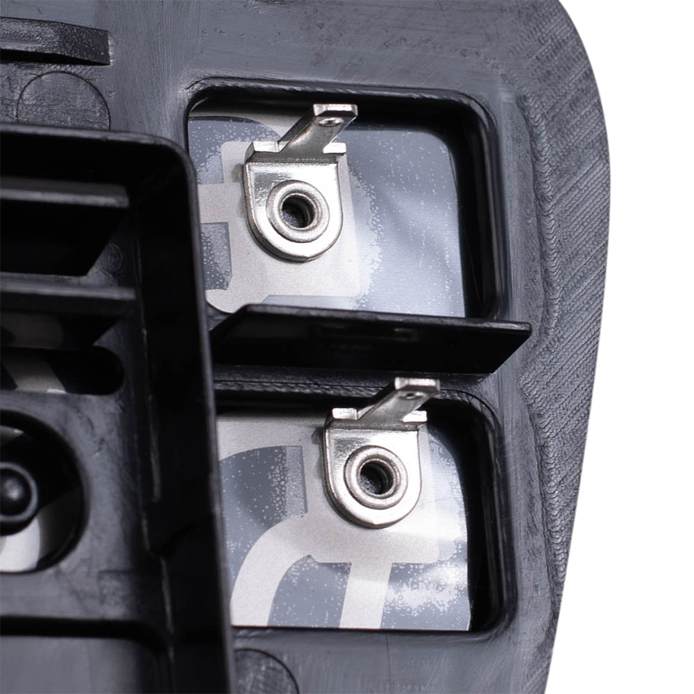 Brock Replacement Driver and Passenger Side Mirror Glass and Base with Heat and Blind Spot Detection Set Compatible with 2012-2014 Camry & 2012 Camry Hybrid