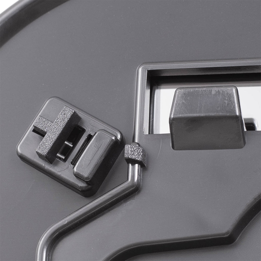 Brock Aftermarket Replacement Part Driver and Passenger Side Mirror Glass and Base without Heat Set Compatible with 2005-2011 Toyota Tacoma