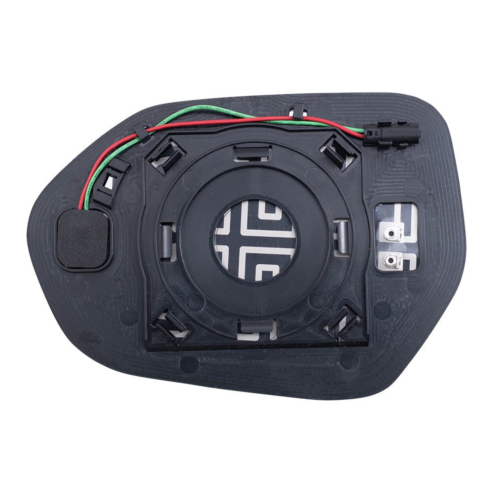 Brock Replacement Driver and Passenger Side Mirror Glass & Base Set Compatible with 2018-2020 Camry/Camry Hybrid & 2020-2021 Corolla Hybrid/ 2019-2021 Corolla Hatchback/ 2020 Corolla Sedan