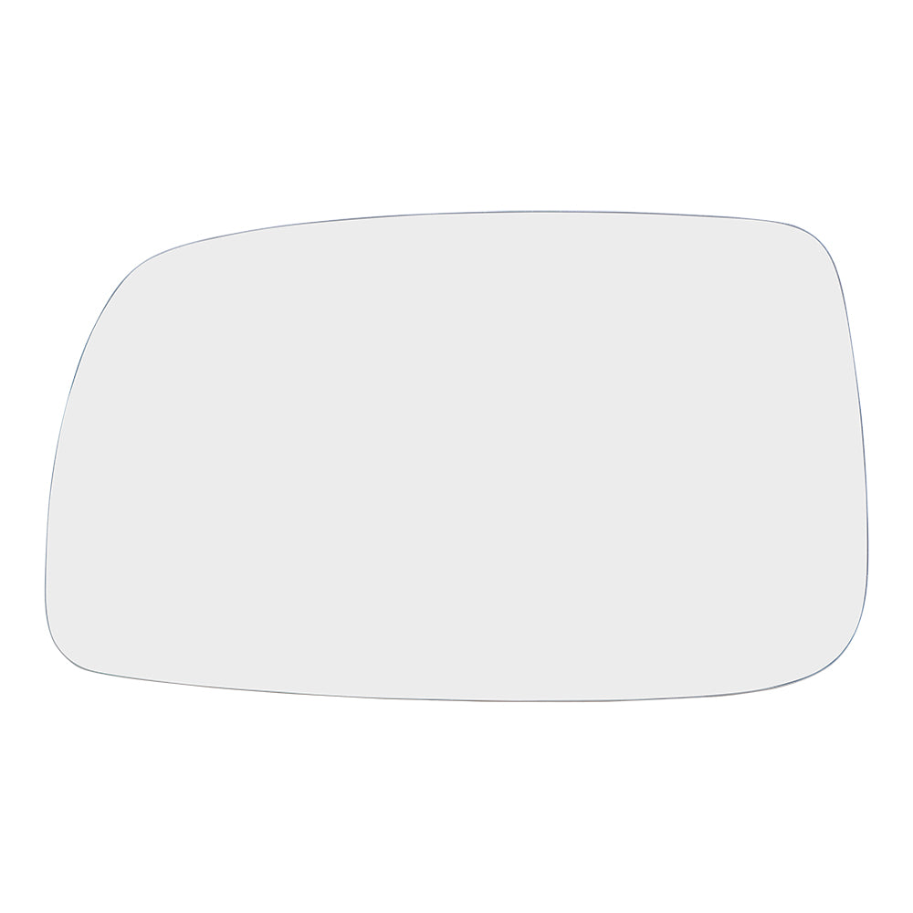 Brock Replacement Drivers Side View Mirror Glass Heated w/ Adhesive Strips compatible with Camry & Hybrid 87961-06200