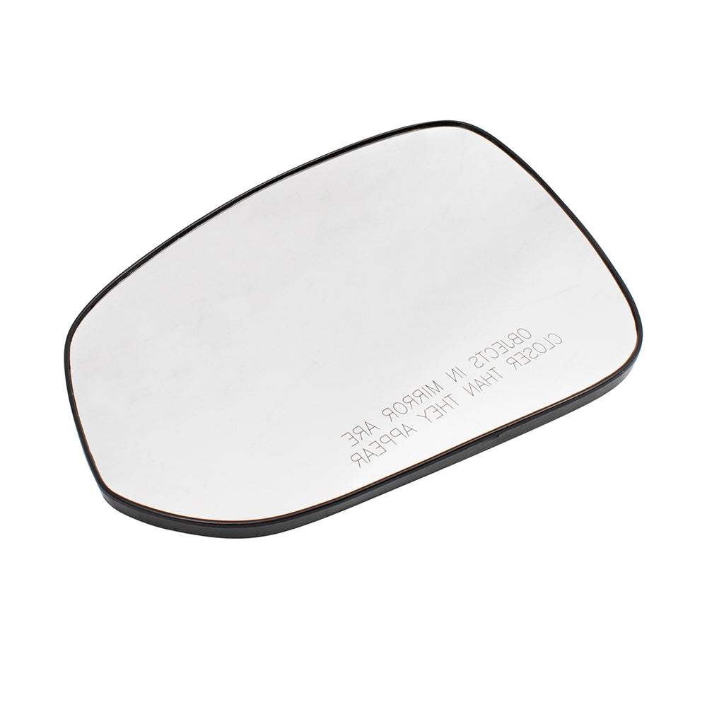 Brock Replacement Driver Door Mirror Glass with Base Compatible with 2014-2019 Highlander & Highlander Hybrid