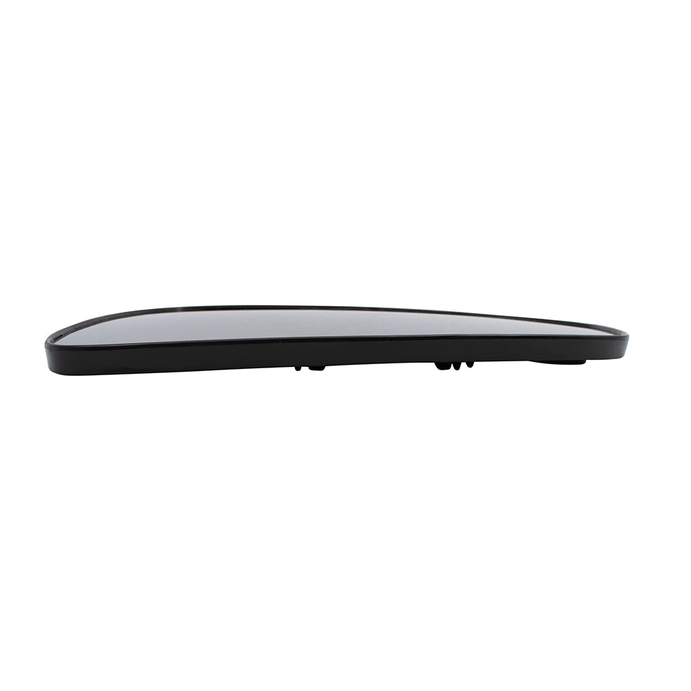 Brock Replacement Driver Door Mirror Glass with Base Compatible with 2014-2019 Highlander & Highlander Hybrid