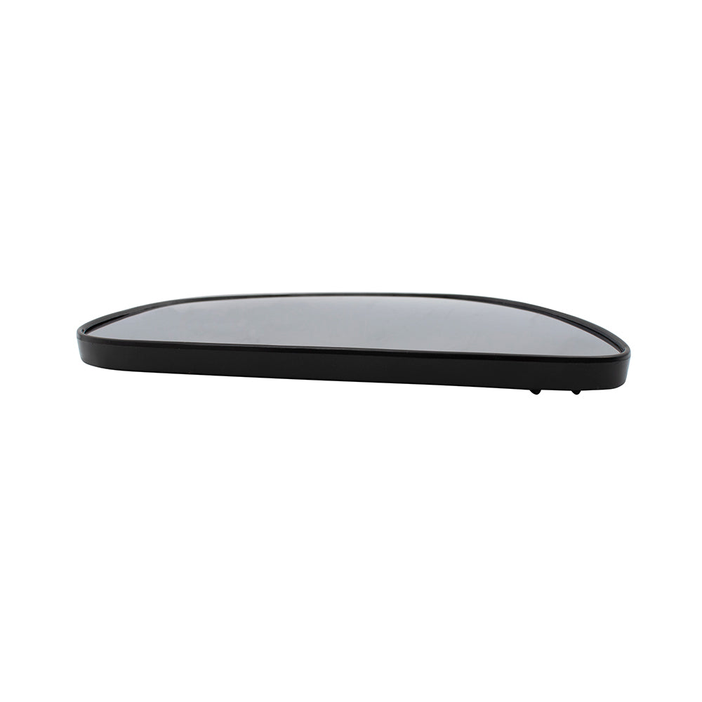Brock Replacement Driver Door Mirror Glass with Base Compatible with 2014-2019 Highlander & Highlander Hybrid