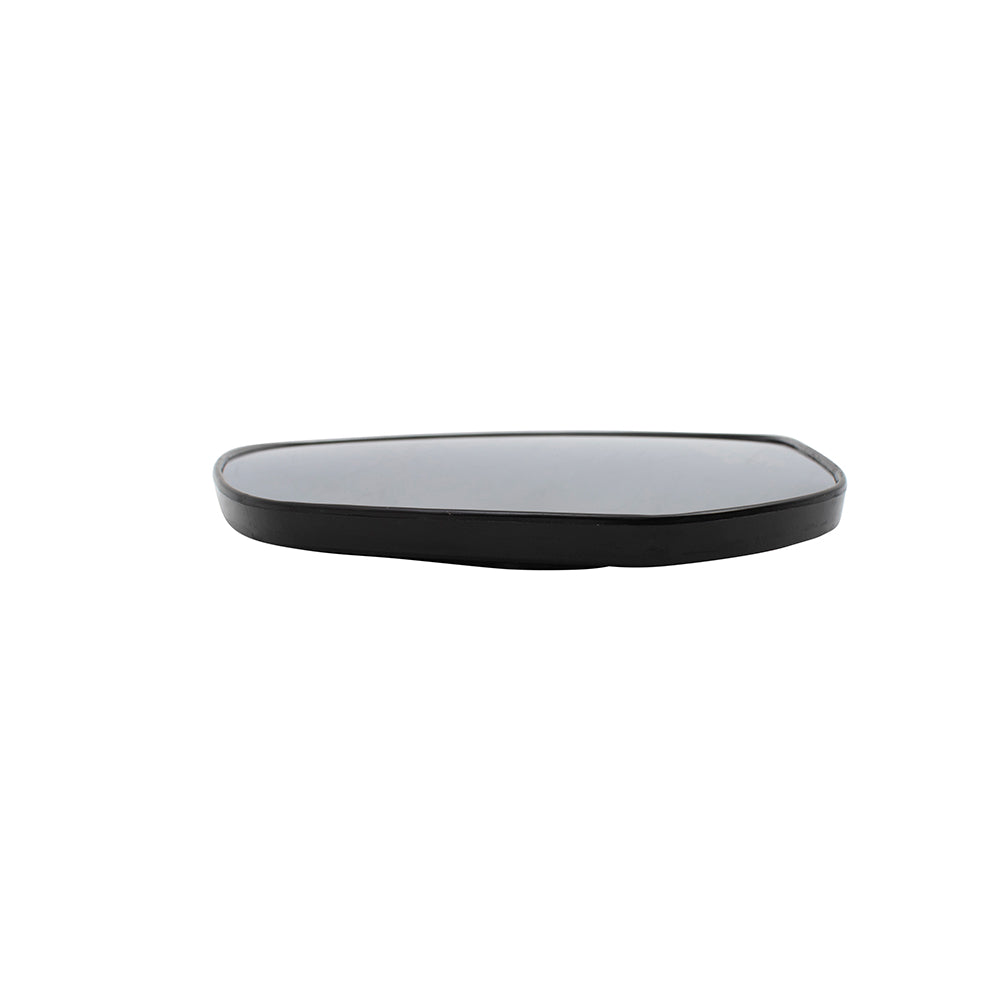Brock Replacement Driver Door Mirror Glass with Base Compatible with 2014-2019 Highlander & Highlander Hybrid