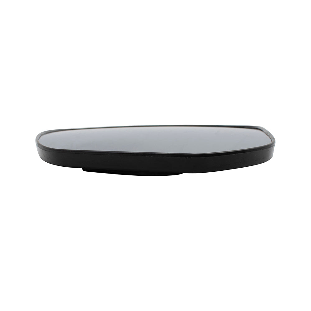 Brock Replacement Driver Door Mirror Glass with Base Heated Compatible with 2014-2019 Highlander & Highlander Hybrid