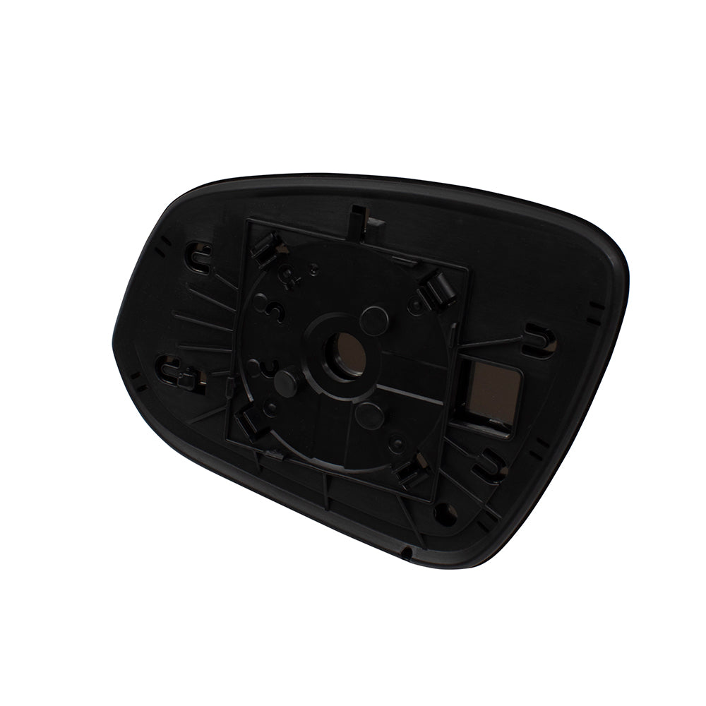 Brock Replacement Passenger Mirror Glass with Base Compatible with 2013-2015 RAV4
