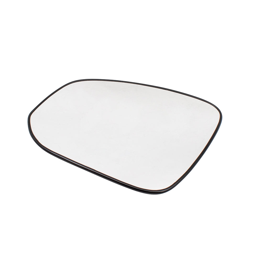 Brock Replacement Driver Door Mirror Glass and Base Heated Compatible with 2013-2015 RAV4