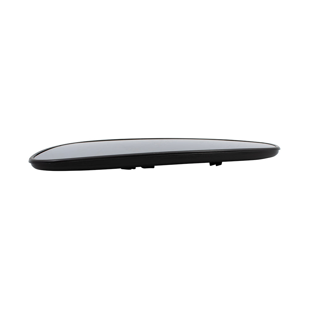 Brock Replacement Driver Door Mirror Glass and Base Heated Compatible with 2013-2015 RAV4