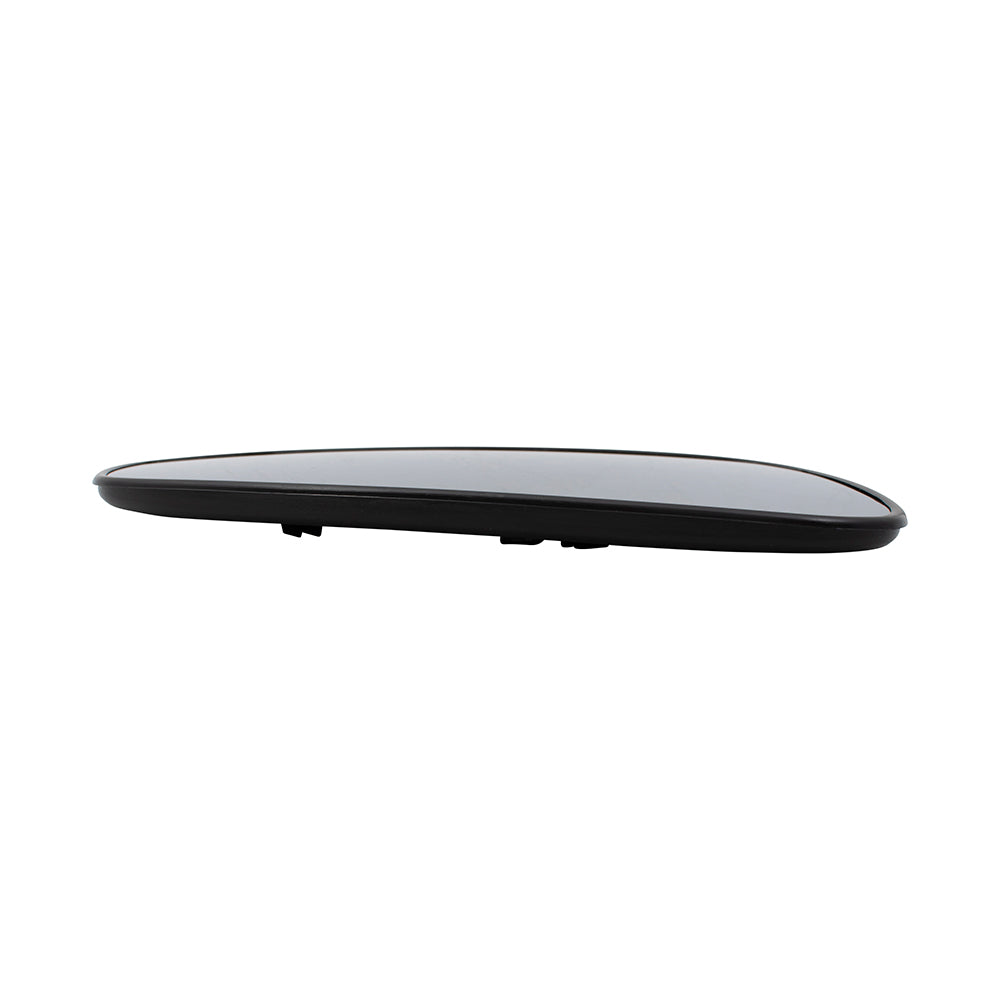 Brock Replacement Passenger Door Mirror Glass and Base Heated Compatible with 2013-2015 RAV4