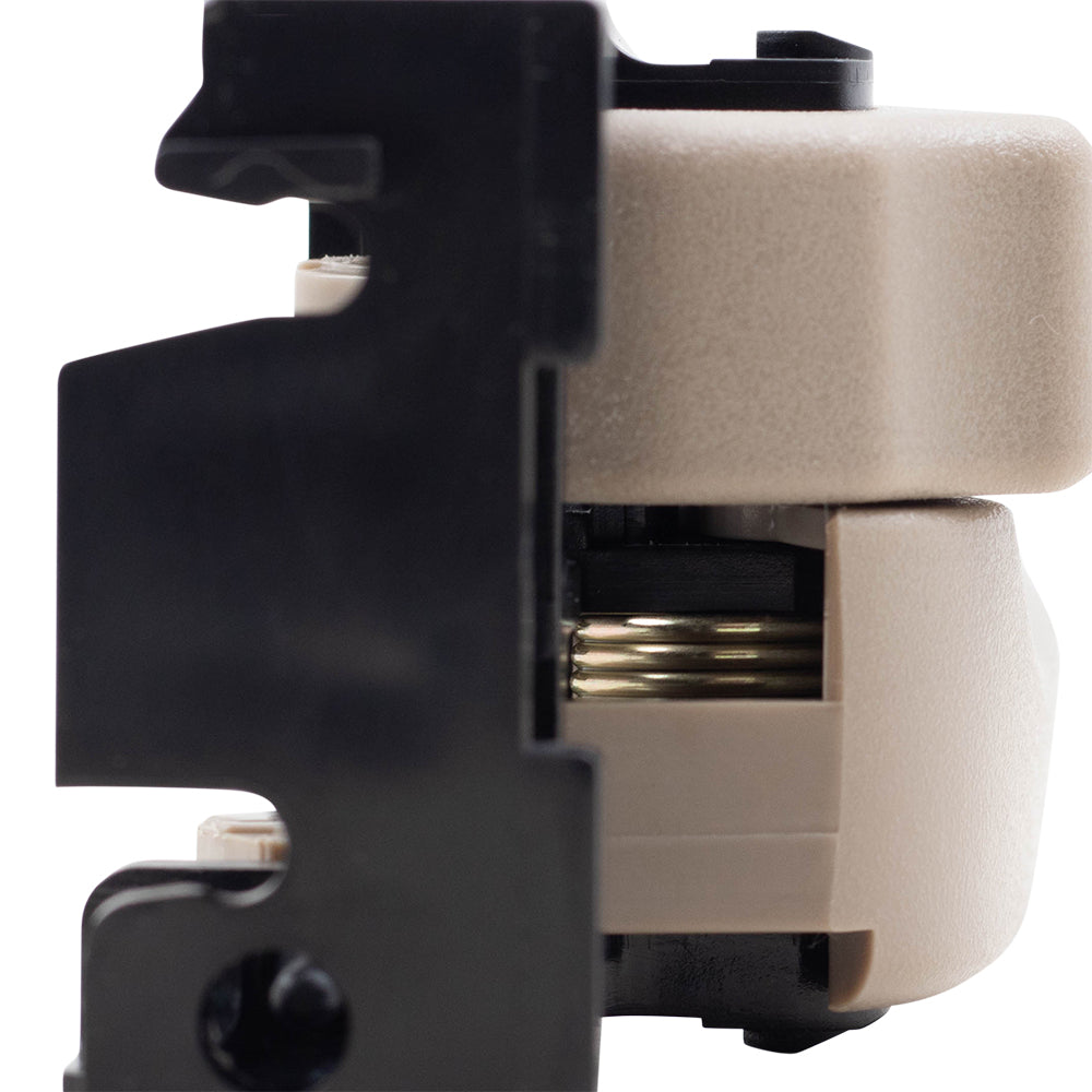 Brock Replacement Drivers Set of 2 Inside Interior Door Handle Beige / Fawn Compatible with SUV Pickup Truck 69206-0C030-E1