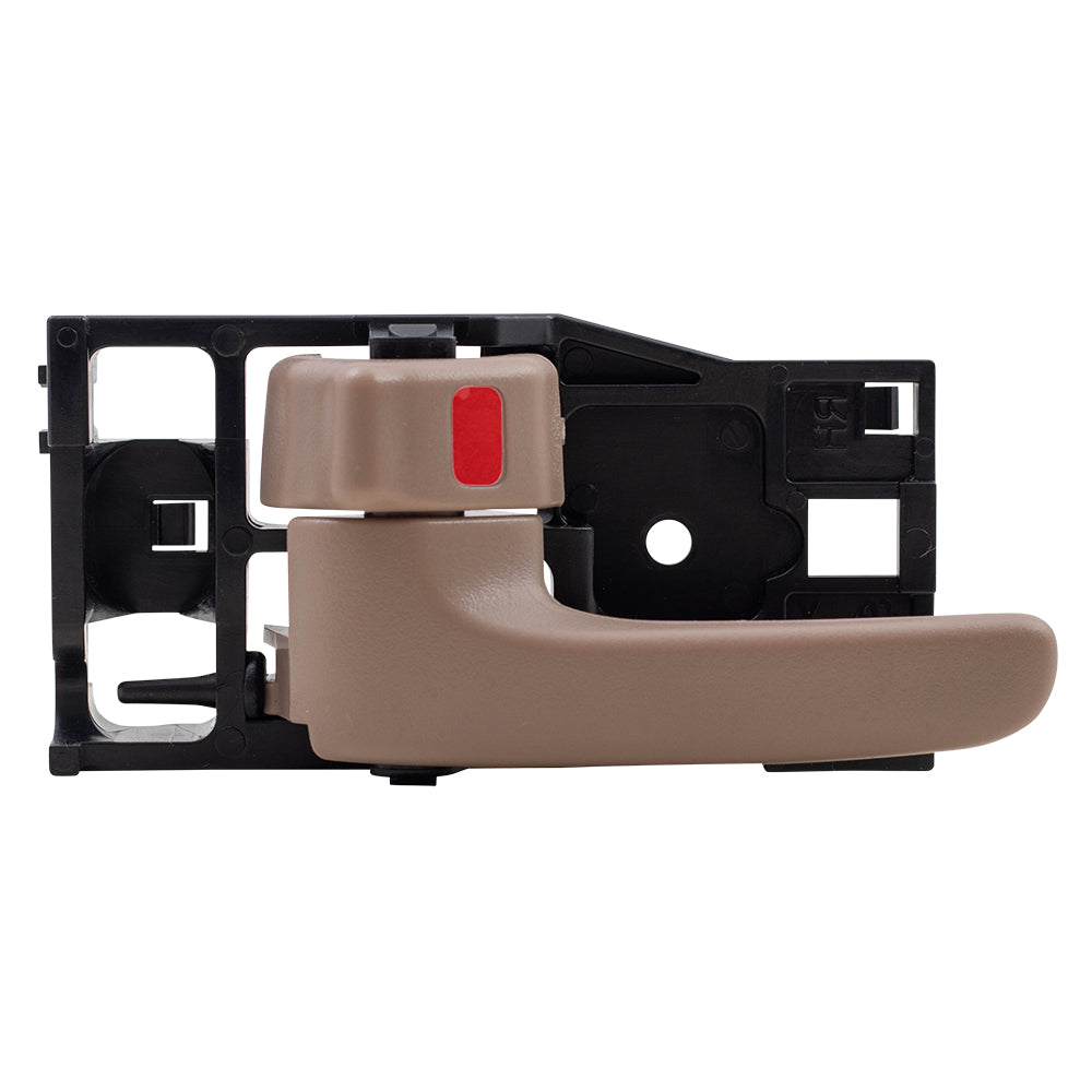 Fits Toyota Sequoia Tundra Truck Drivers Inside Inner Brown / Oak Door Handle