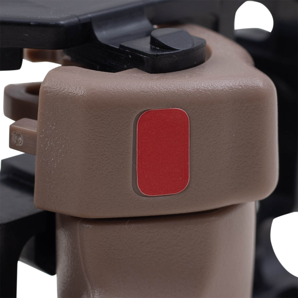 Brock Replacement Passengers Inside Interior Brown / Oak Door Handle Compatible with Pickup Truck SUV 69205-0C030-E0