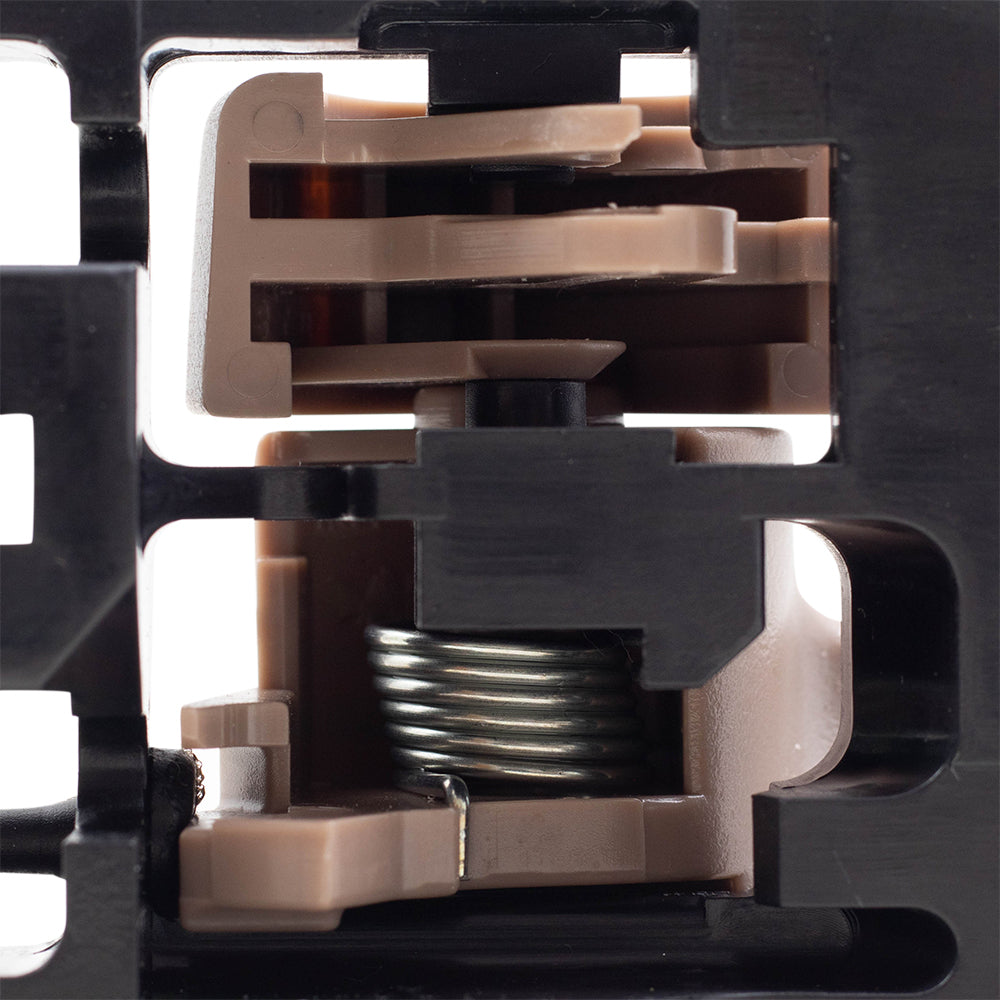 Brock Replacement Passengers Inside Interior Brown / Oak Door Handle Compatible with Pickup Truck SUV 69205-0C030-E0