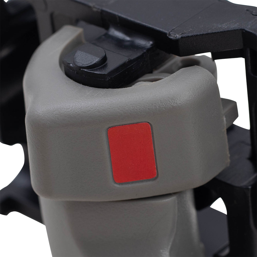 Brock Replacement 4 Piece Set of Inside Interior Door Handles Charcoal Compatible with SUV Pickup Truck 69205-0C030-E1 69205-0C030-B0