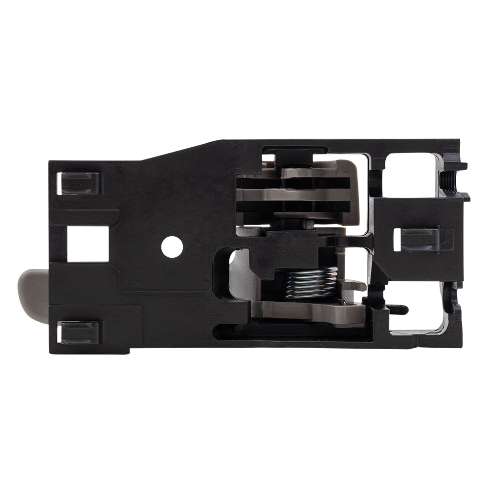 Brock Replacement 4 Piece Set of Inside Interior Door Handles Gray Compatible with Pickup Truck 69206-0C030-B1 69205-0C030-B1