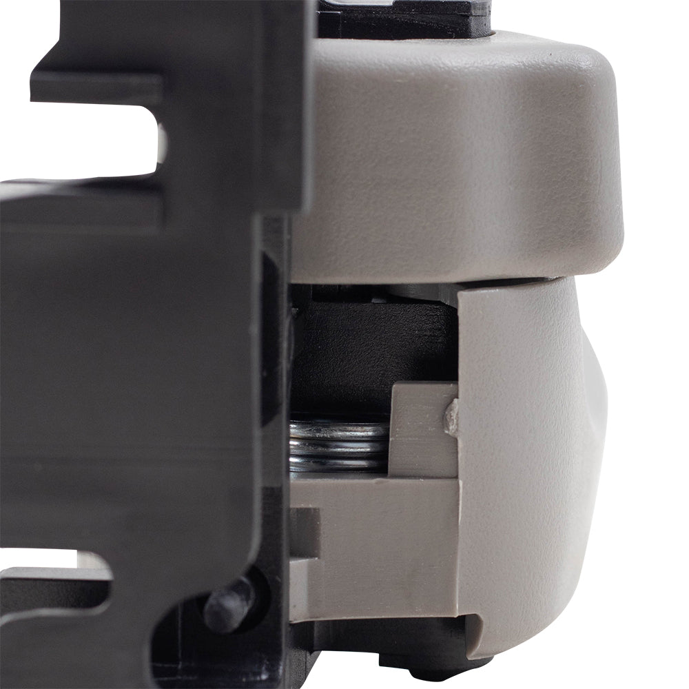 Brock Replacement Pair Set Inside Interior Door Handles Gray Compatible with Pickup Truck 69206-0C030-B1 69205-0C030-B1