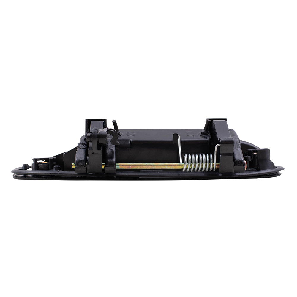 Brock Replacement Pair Set Outside Exterior Rear Textured Door Handles Compatible with Prizm Corolla RAV4 94852498 69230-12140