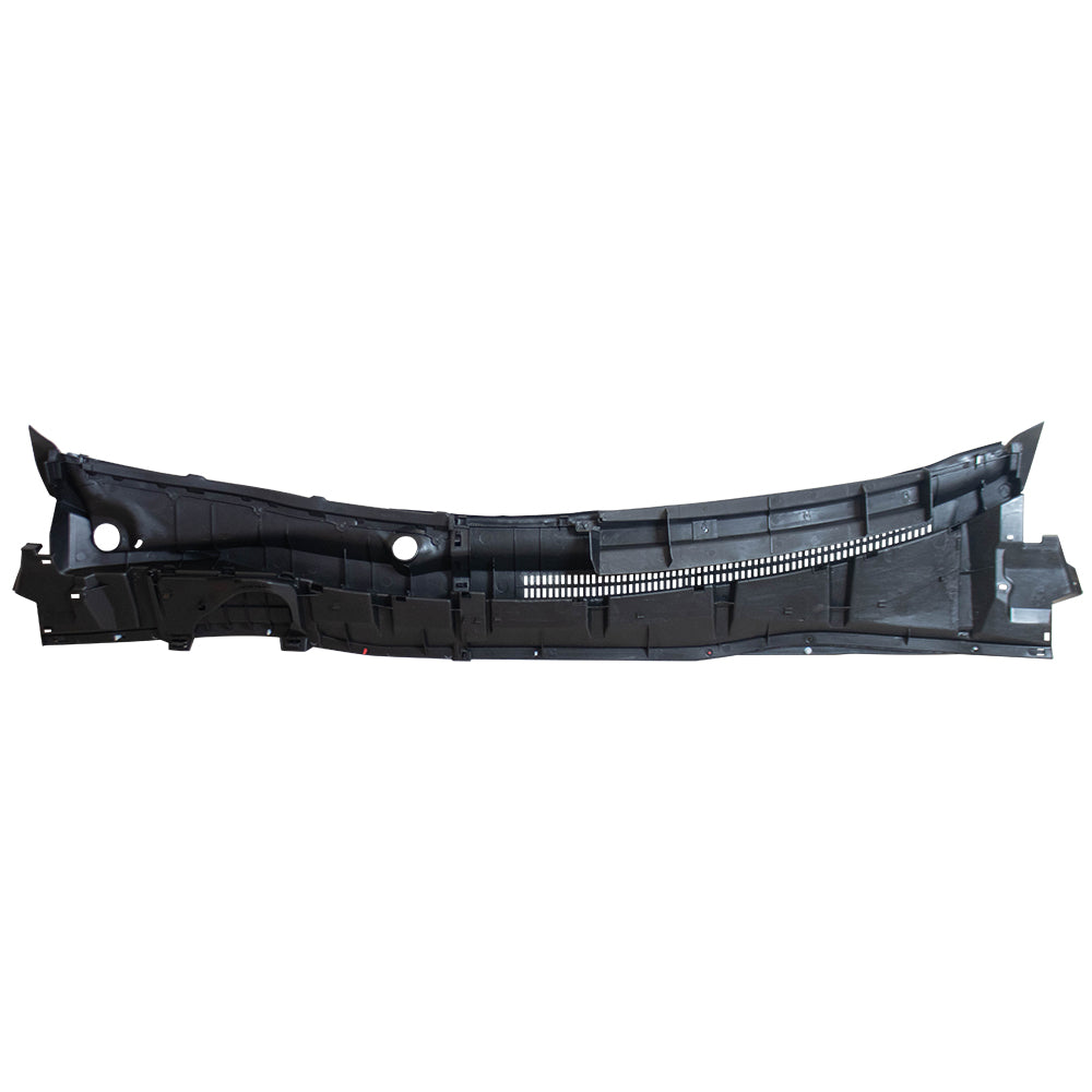Brock Replacement Pair Set Textured Black Cowl Grilles Windshield Wiper Molding Compatible with 2009-2013 Corolla 5570902300 5570802410