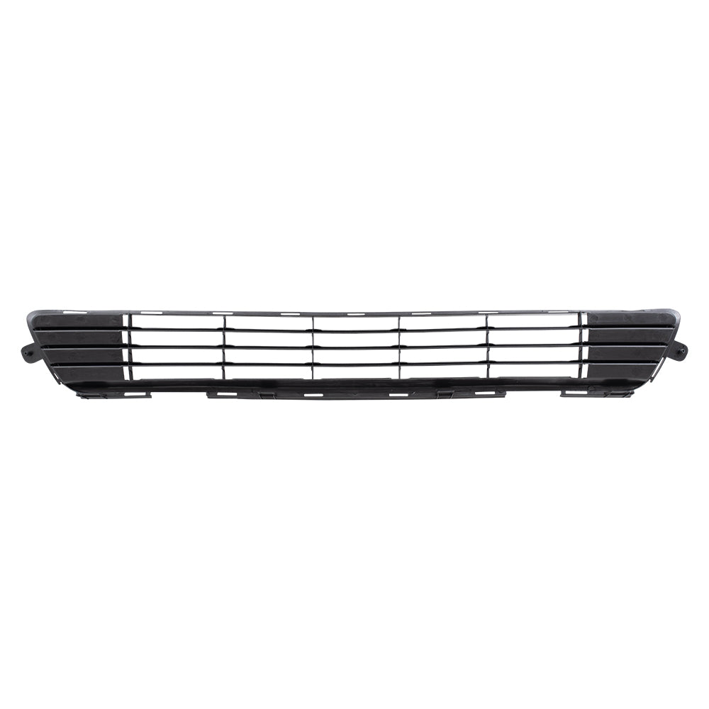 Brock Replacement Front Lower Center Bumper Grille Textured Black Compatible with 2011-2013 Corolla 53112-02280