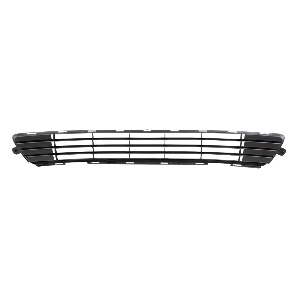Brock Replacement Front Lower Center Bumper Grille Textured Black Compatible with 2011-2013 Corolla 53112-02280