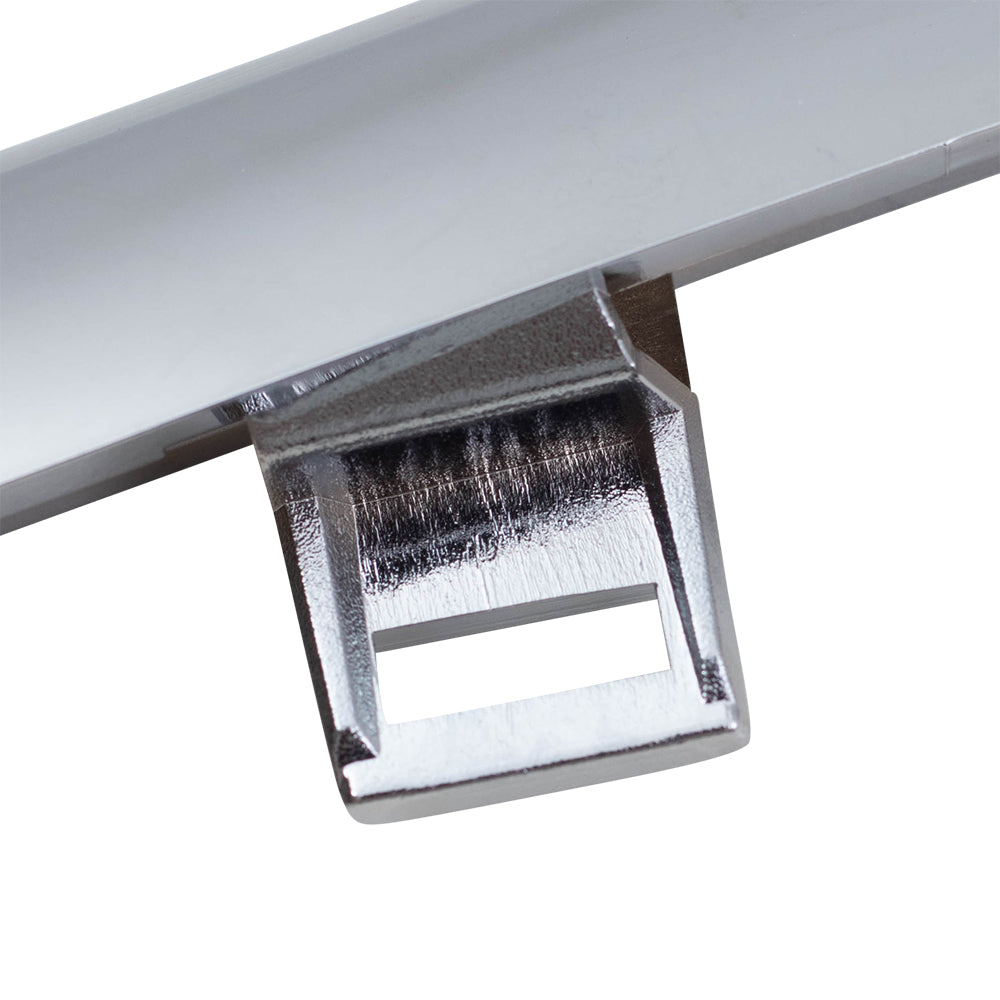 Brock Replacement Pair Set Fog Light Chrome Bezel Mouldings Compatible with Camry SE & SE Sport 52713-06040 52712-06040