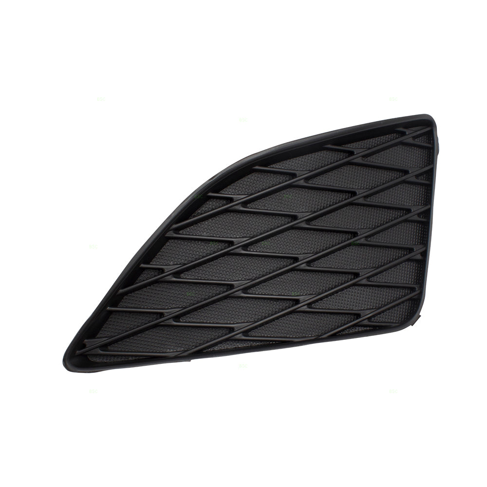 Brock Fits 09-10 Toyota Corolla Drivers Fog Lamp Hole Grille Insert Cover 8148202080