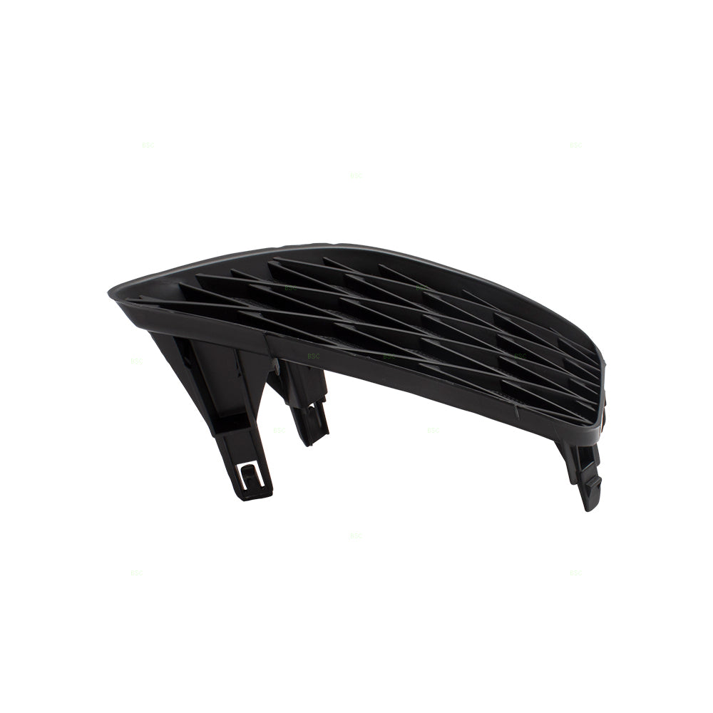 Brock Replacement Pair Set Front Bumper Insert Fog Lamp Hole Grille Covers Compatible with 09-10 Corolla w/out Fog Lamps 8148202080 8148102090