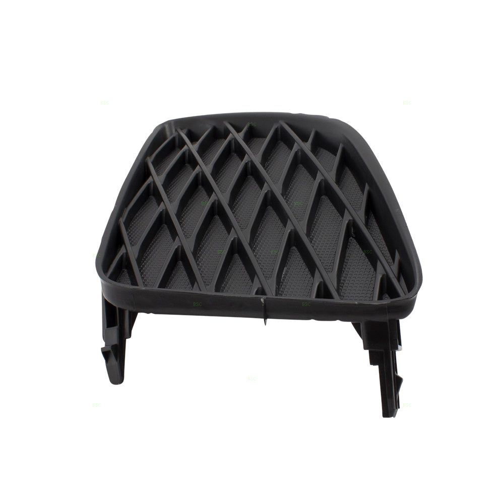 Brock Replacement Pair Set Front Bumper Insert Fog Lamp Hole Grille Covers Compatible with 09-10 Corolla w/out Fog Lamps 8148202080 8148102090