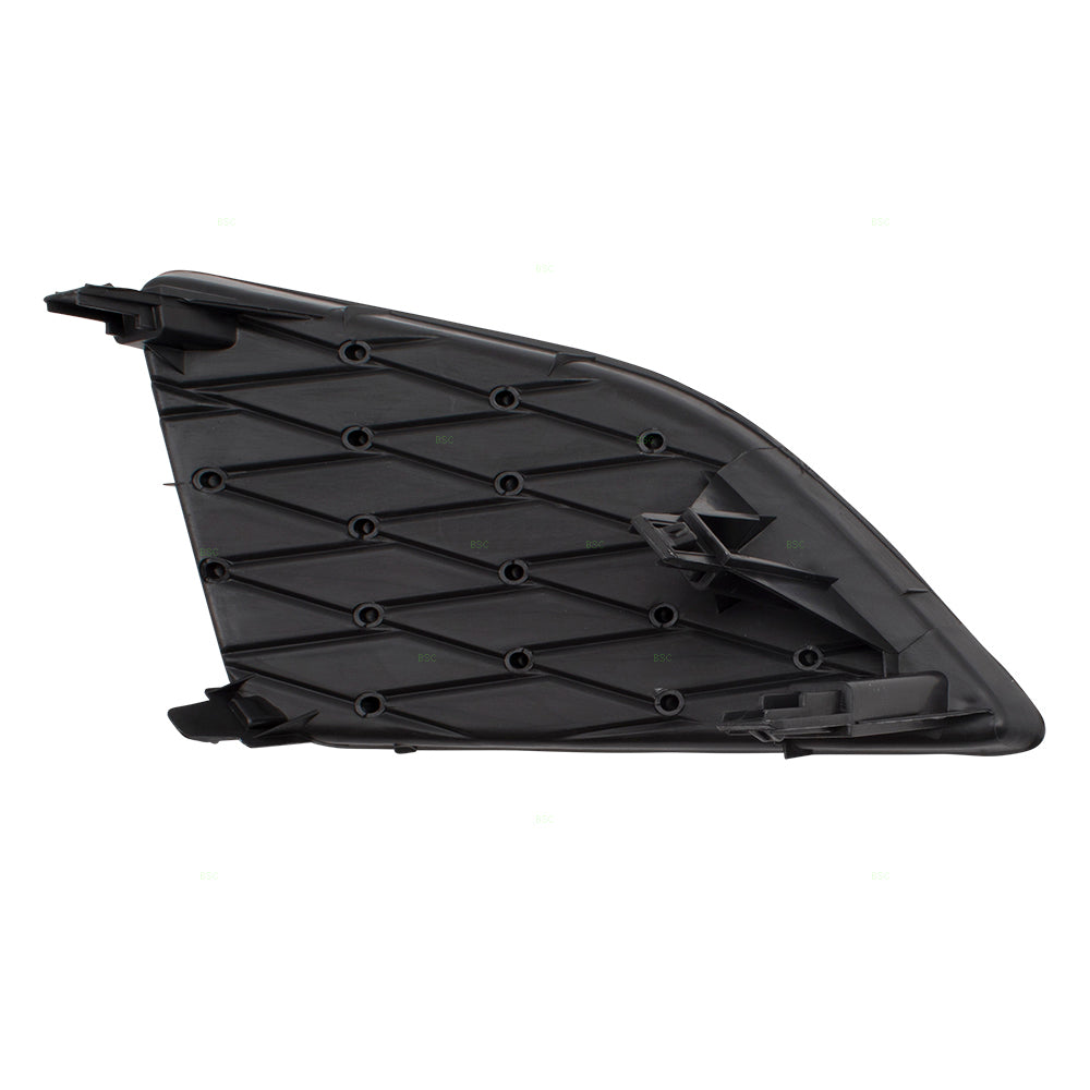 Brock Fits 09-10 Toyota Corolla Drivers Fog Lamp Hole Grille Insert Cover 8148202080