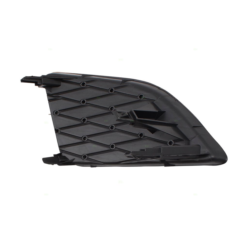 Brock Fits 09-10 Toyota Corolla Drivers Fog Lamp Hole Grille Insert Cover 8148202080