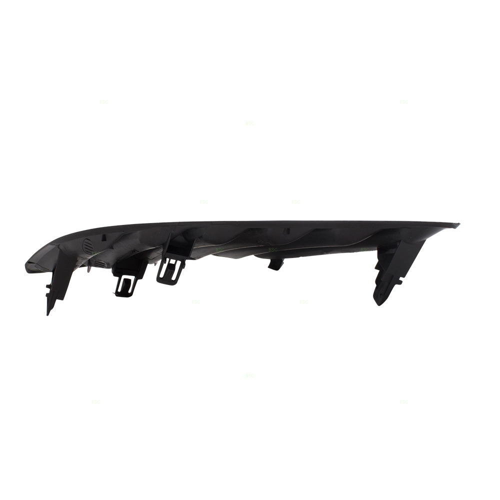 Brock Replacement Drivers Front Bumper Insert Fog Lamp Hole Grille Cover Insert Compatible with 12-14 Camry w/out Fog Lamps 5212806260