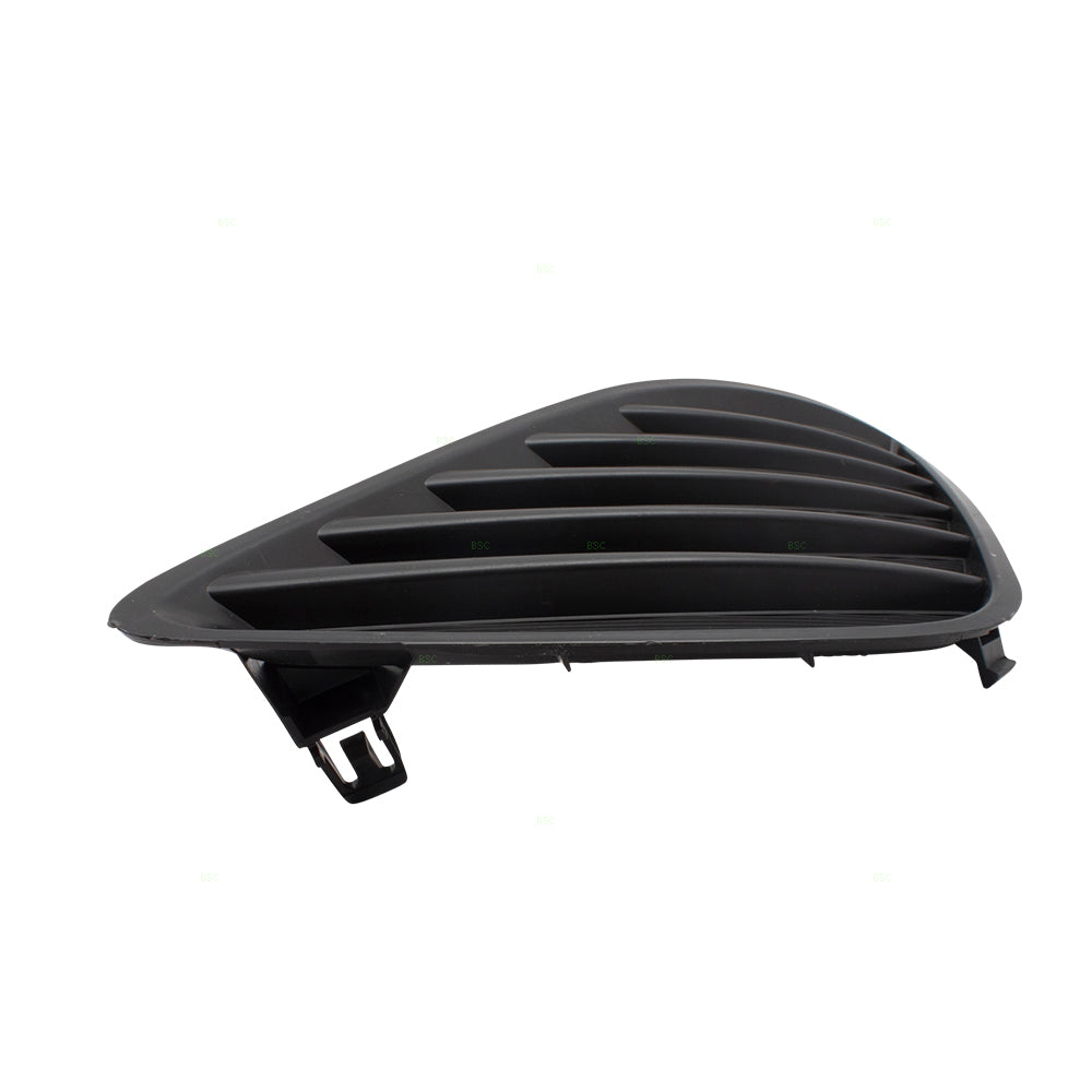 Brock Replacement Drivers Front Bumper Insert Fog Lamp Hole Grille Cover Insert Compatible with 12-14 Camry w/out Fog Lamps 5212806260