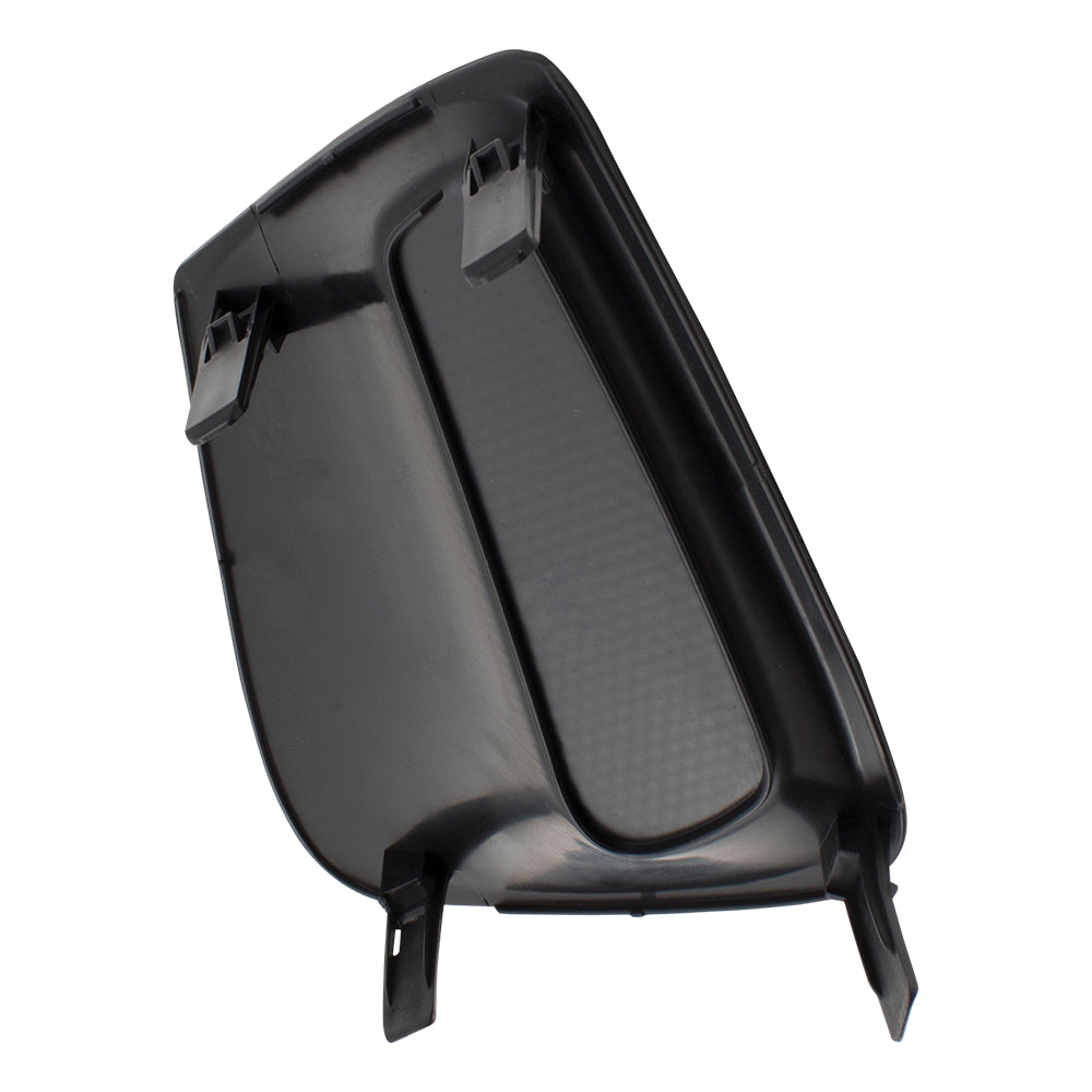 Brock Replacement Pair Set Front Bumper Grille Fog Lamp Hole End Covers Compatible with 11-13 Corolla w/out fog lights 8148202190 8148102200