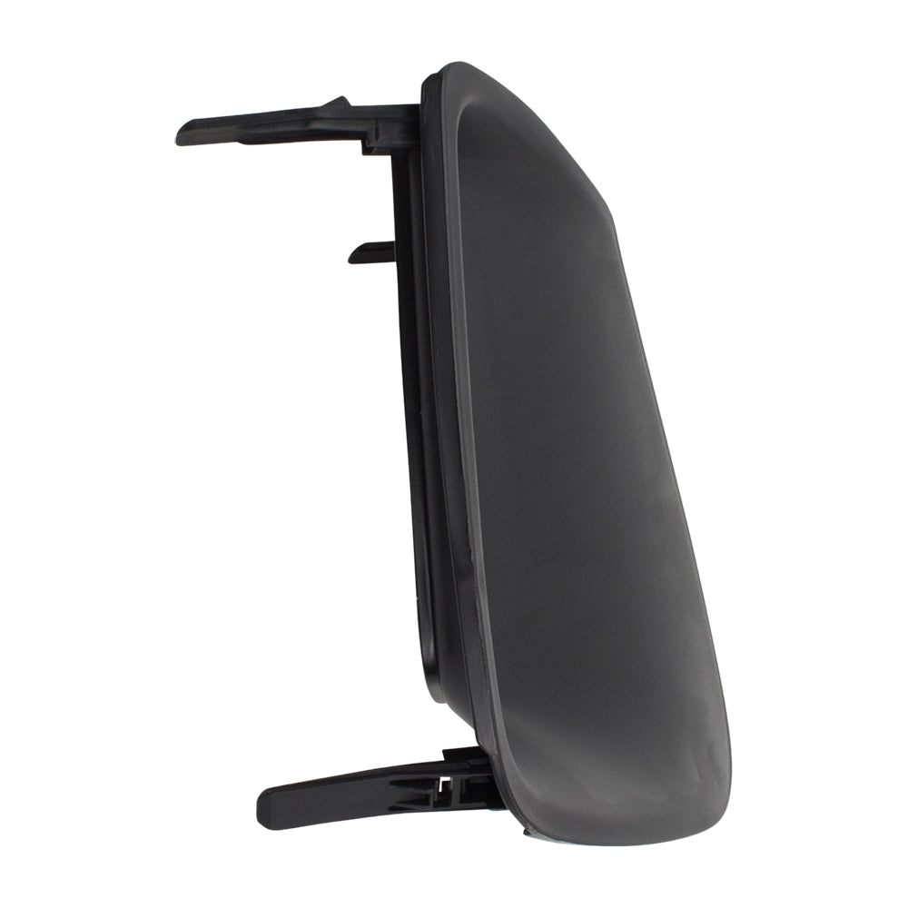 Brock Replacement Pair Set Front Bumper Grille Fog Lamp Hole End Covers Compatible with 11-13 Corolla w/out fog lights 8148202190 8148102200