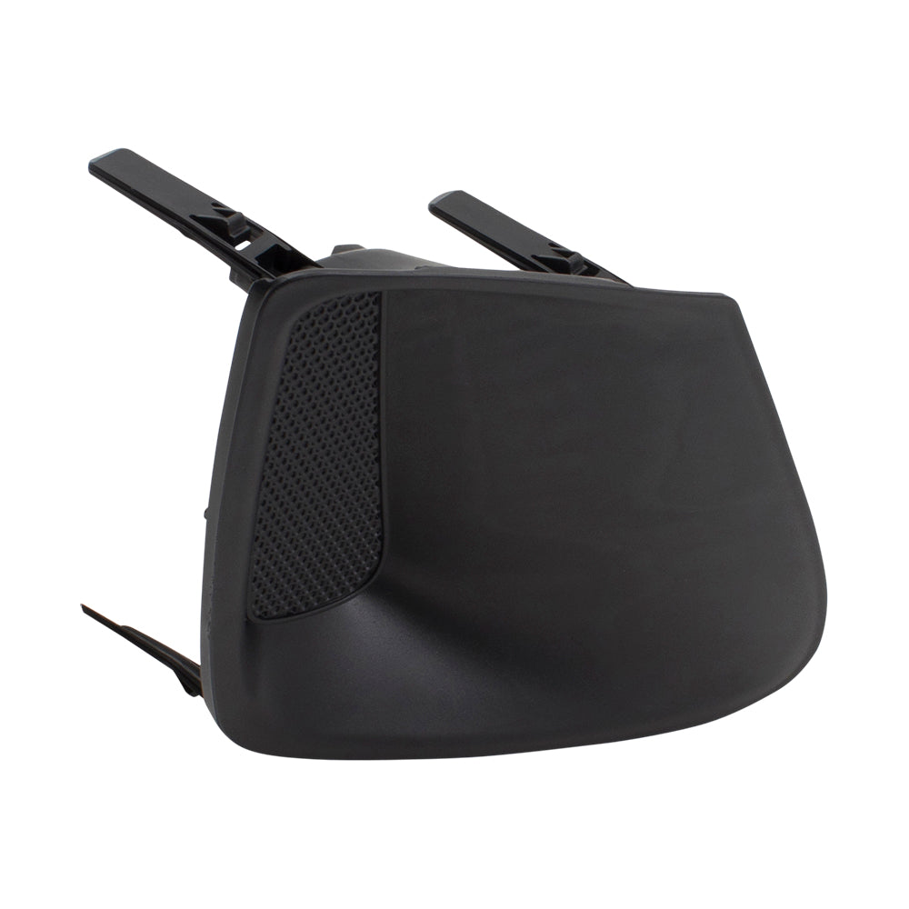 Brock Replacement Pair Set Front Bumper Grille Fog Lamp Hole End Covers Compatible with 11-13 Corolla w/out fog lights 8148202190 8148102200