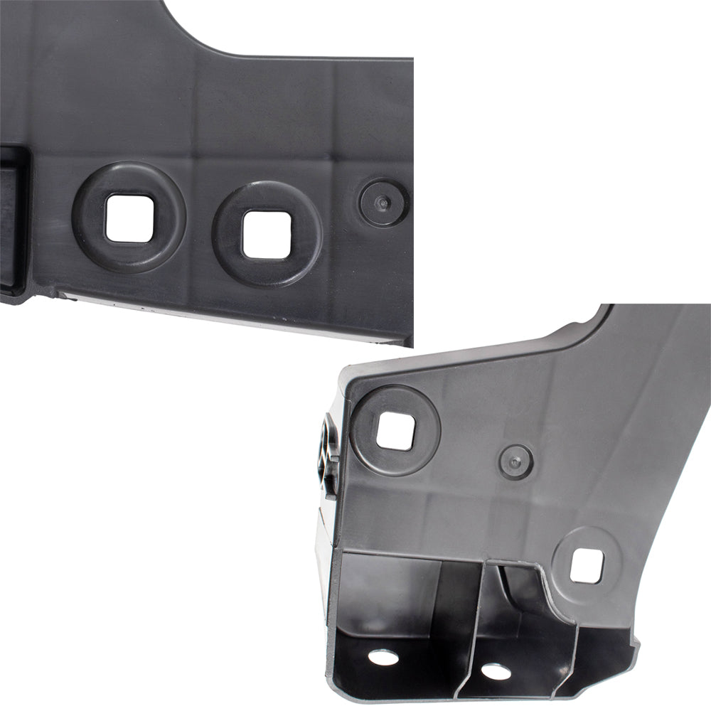 Brock Replacement Pair Set Rear Bumper Bracket Side Support Covers Compatible with 2018 Camry & Camry Hybrid 5259206030 5259106030