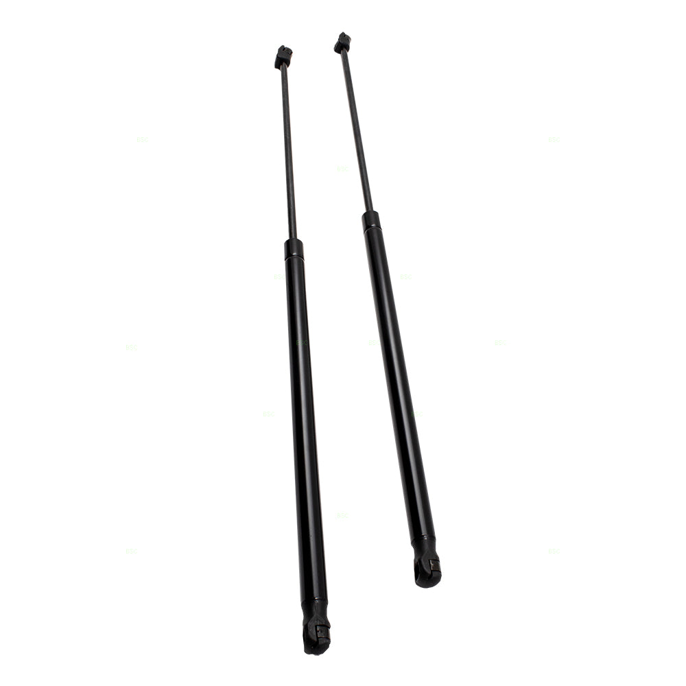 Brock Replacement Pair Set Hood Lift Support Strut Left + Right Compatible with 07-11 Camry 5344006052 5345006042