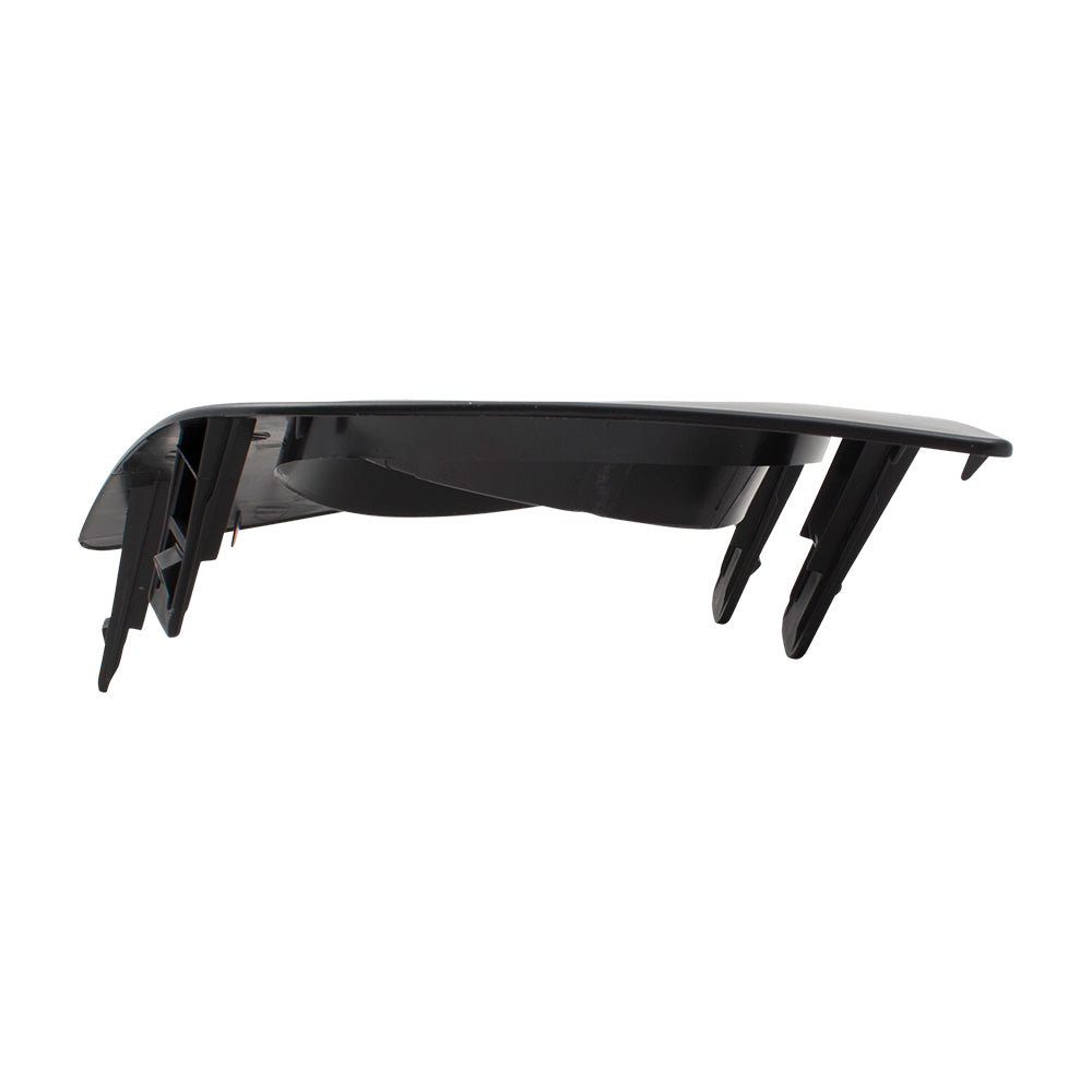 Brock Replacement Passengers Fog Lamp Cover Front Right Bumper Light Hole Trim Bezel Compatible with 14-16 Corolla LE & LE Eco 8148102530 TO1039196